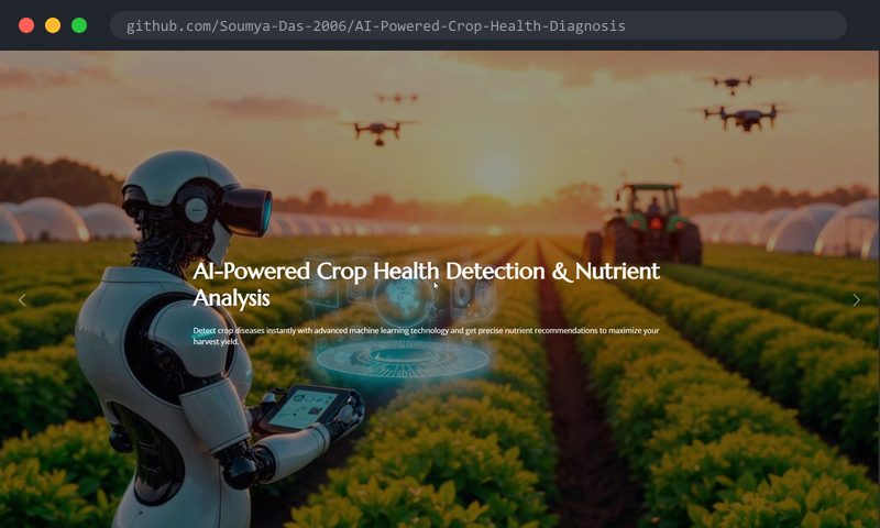 AI-Powered Crop Health Diagnosis