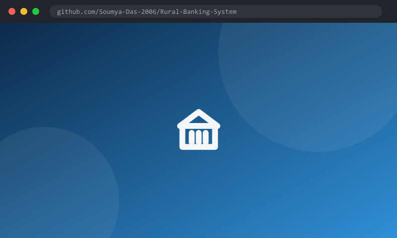Rural Banking System