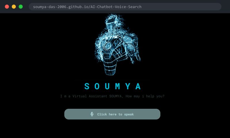AI Chatbot Voice Search